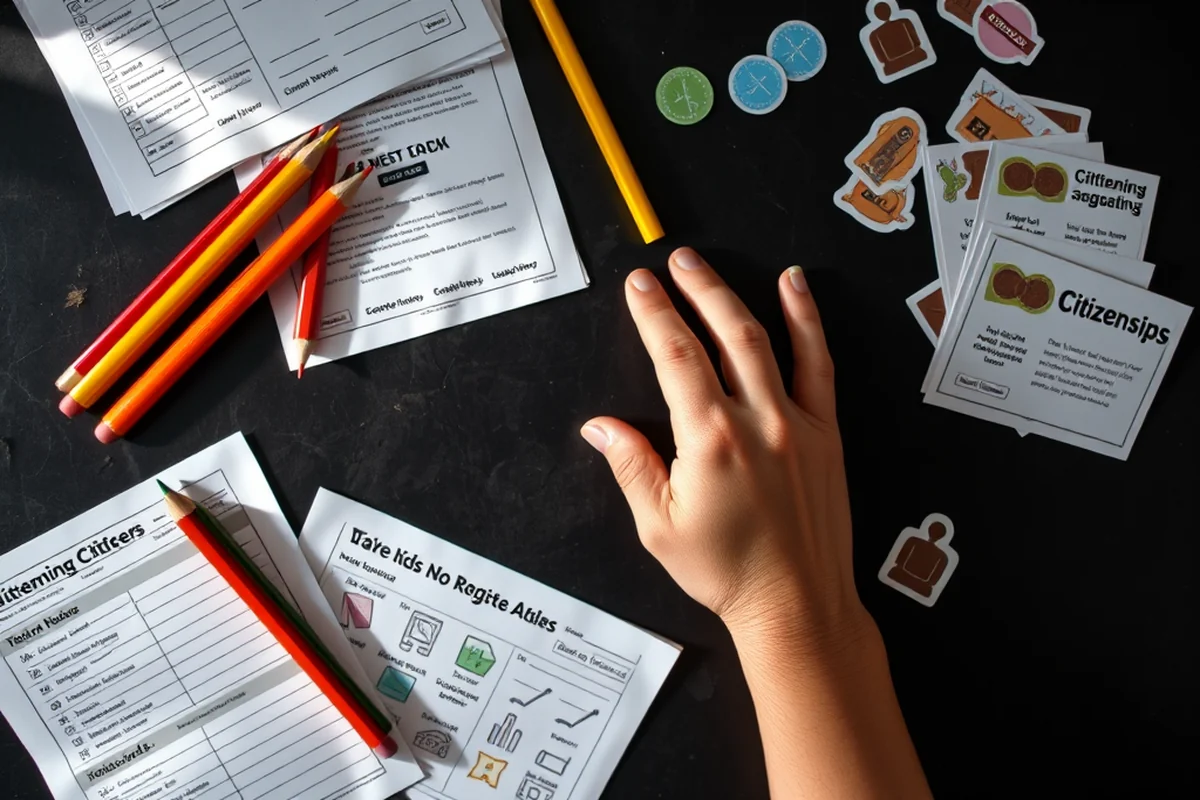 how to teaching kids about citizenship — How To Teaching Kids About Citizenship (the finished result)