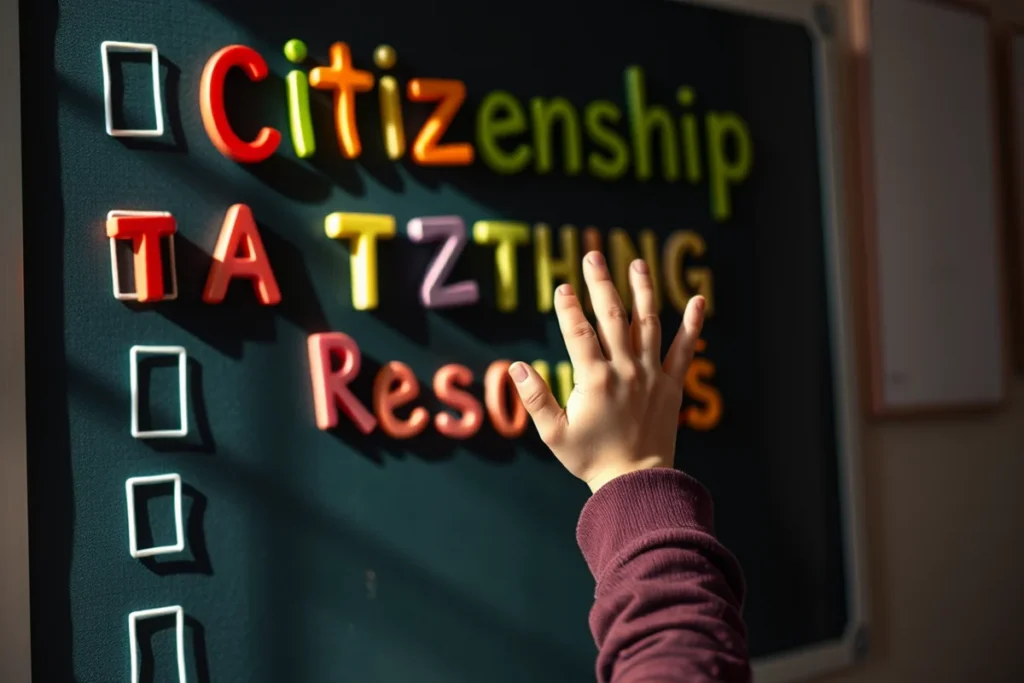 Citizenship Teaching Resources Checklist