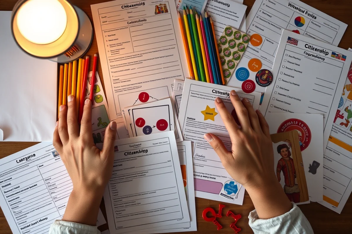 teaching a citizenship class templates — Teaching A Citizenship Class Templates (the finished result)